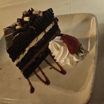 Andreas Prime Steaks and Seafood - Tuxedo chocolate cake - Steakhouses Near Me - Allen, Texas Andreas Prime Steaks and Seafood - Tuxedo chocolate cake - Steakhouses Near Me - Allen, Texas