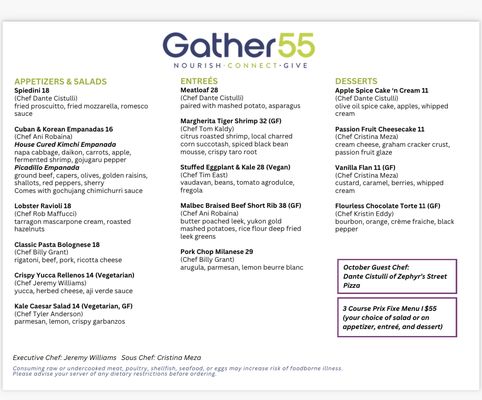 Menu photo 6 Gather55 Hartford, CT