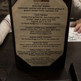 Daily Specials Daily Specials