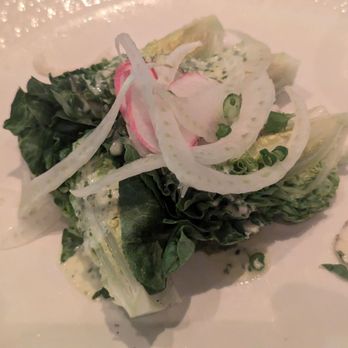 Corso Italian - Half portion of the Little Gem salad. Definitely enough to share. Beautifully, lightly dressed. - Italian Near Me - Arlington, Virginia Corso Italian - Half portion of the Little Gem salad. Definitely enough to share. Beautifully, lightly dressed. - Italian Near Me - Arlington, Virginia