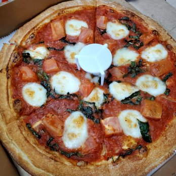 Manginos Pizza - Margherita pizza, small size - Pizza Near Me - Burke, Virginia Manginos Pizza - Margherita pizza, small size - Pizza Near Me - Burke, Virginia