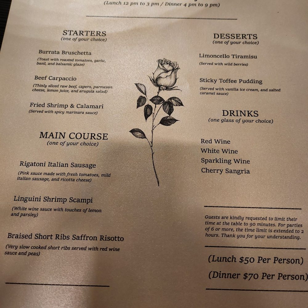 American Way Pasta - Valentine's menu - Wine Bars Near Me - Phoenix, Arizona American Way Pasta - Valentine's menu - Wine Bars Near Me - Phoenix, Arizona