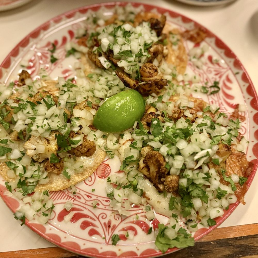 Superica - Cauliflower tacos. - Tex-Mex Near Me - Houston, Texas Superica - Cauliflower tacos. - Tex-Mex Near Me - Houston, Texas
