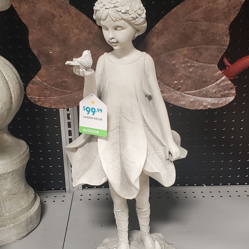 At Home - Fairy statue with bird. - Home Decor Near Me - Glen Burnie, Maryland
