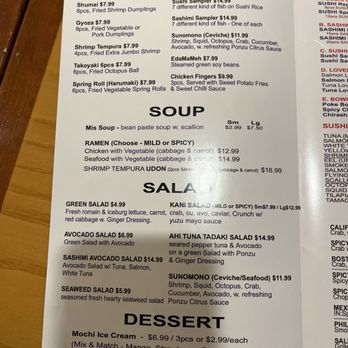 KaMe Sushi - Menu - Sushi Bars Near Me - Lodi, New Jersey KaMe Sushi - Menu - Sushi Bars Near Me - Lodi, New Jersey