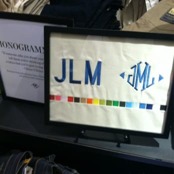 J.Crew - Monogram - Men's Clothing Near Me - Costa Mesa, California
