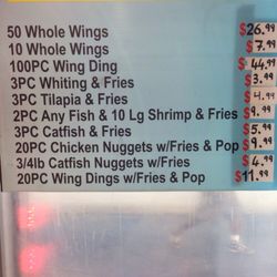 Hook Fresh Fish & Chicken - Here's some of our popular specials!