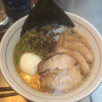 Strings Ramen Shop - Kuro Buta Tonkotsu ramen + a side of hell level 3 is perfect - Ramen Near Me - Chicago, Illinois Strings Ramen Shop - Kuro Buta Tonkotsu ramen + a side of hell level 3 is perfect - Ramen Near Me - Chicago, Illinois