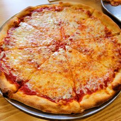Teddy's Brooklyn Style Pizza - Cheese Pizza (The true judge of an excellent pizza is how well they make a cheese only pizza!)