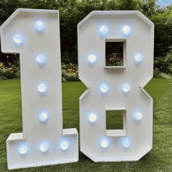 Rose's Party Rentals - Night up numbers 4ft tall - Party Equipment Rentals Near Me Rose's Party Rentals - Night up numbers 4ft tall - Party Equipment Rentals Near Me