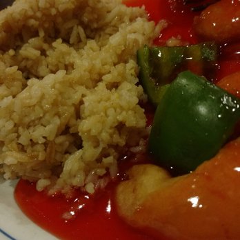Sun Garden - Nasty gummy, bland, mushy ( think mashed potatoes) "fried rice." Yuck. - Chinese Near Me - Gainesville, Georgia