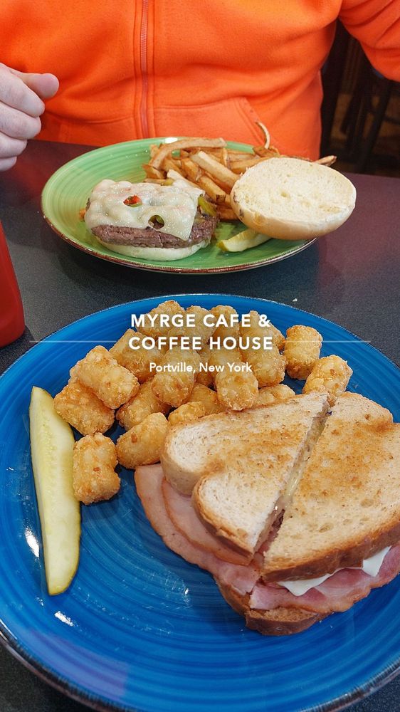 Myrge Cafe & Coffee House Logo