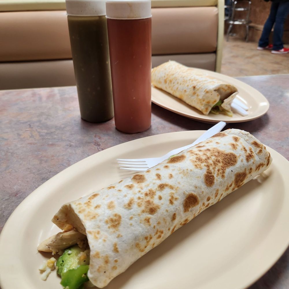 Tony's Burrito Mex - Small Chicken Fajita burrito with avocado added. - Breakfast & Brunch Near Me - Chicago, Illinois Tony's Burrito Mex - Small Chicken Fajita burrito with avocado added. - Breakfast & Brunch Near Me - Chicago, Illinois