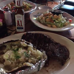 Rusty Bull Roadhouse - Steak Dinner last night