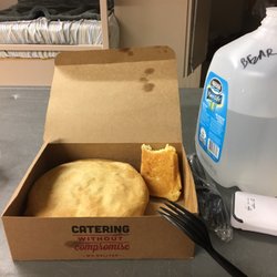 Chicken pot pie to go