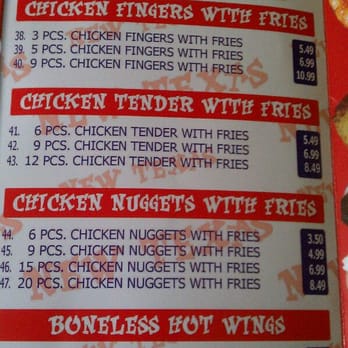 New Texas Fried Chicken - the menu - Chicken Wings Near Me - Brooklyn, New York