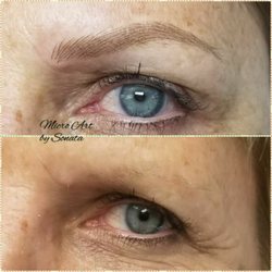 MicroArt by Sonata - Microblading with shading to create fullness.