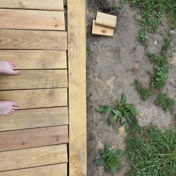 Double Ss Handyman - Deck boards cut extremely uneven - General Contractors Near Me