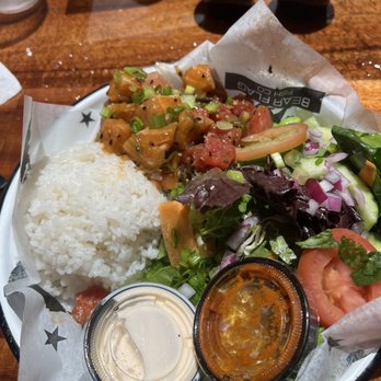 Bear Flag Fish - Small fish plate with salmon and ahi poke - Seafood Markets Near Me - Newport Beach, California Bear Flag Fish - Small fish plate with salmon and ahi poke - Seafood Markets Near Me - Newport Beach, California