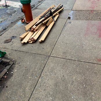 Main Line Junk Removal - scrap piles left on the curb - Junk Removal & Hauling Near Me - Havertown, Pennsylvania