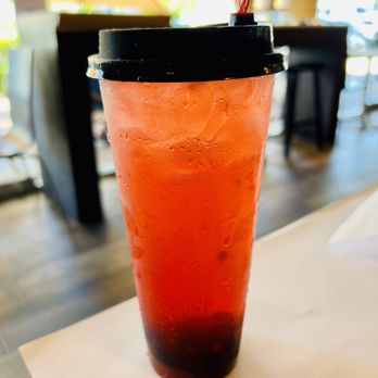 Coffee Factory - Rose hibiscus tea - Coffee & Tea Near Me - Westminster, California