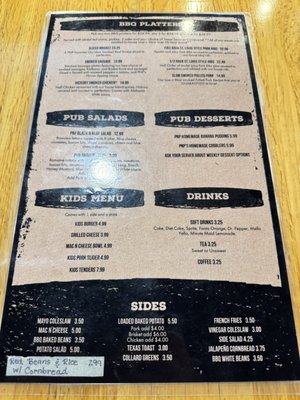 Menu photo 2 Pig N Pub White Bluff, TN