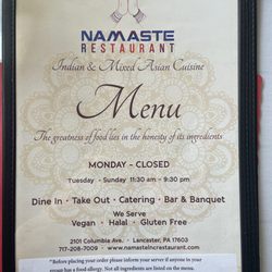 Namaste Restaurant
