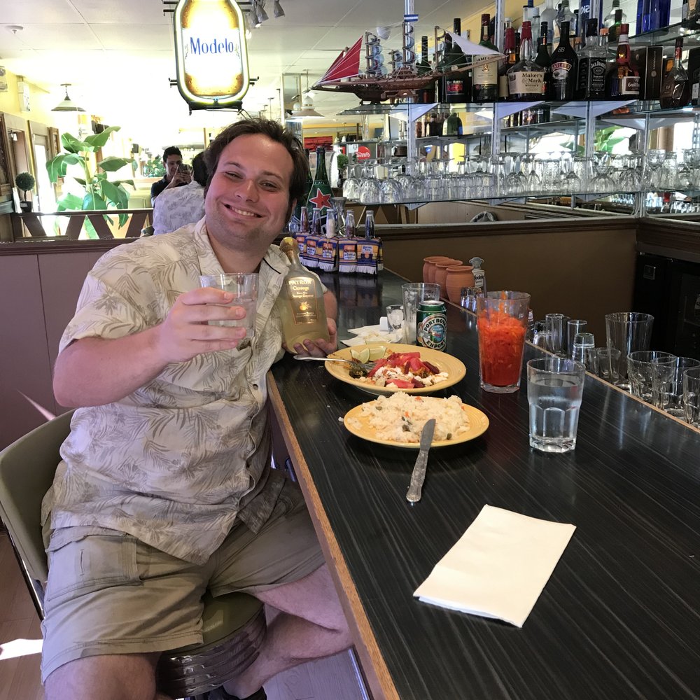 El Patio - I am terrible at smiling, food was good though! - Latin American Near Me - Seattle, Washington El Patio - I am terrible at smiling, food was good though! - Latin American Near Me - Seattle, Washington
