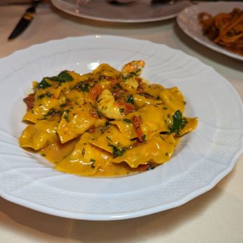 Torrisi - RAVIOLINI WITH PRAWNS AND SAFFRON - Italian Near Me - New York, New York