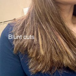 LA Hair Studio - Jenny's choppy blunt cuts