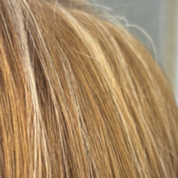 Hoss Lee Academy Salon - white uneven highlights, orange toner - Hair Salons Near Me - Roseville, California Hoss Lee Academy Salon - white uneven highlights, orange toner - Hair Salons Near Me - Roseville, California