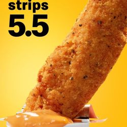 McDonald's - These new  4 Piece McCrispy Strips  taste smiller to Kfc stripes too i highly recommend getting them