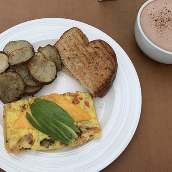 Green Bliss - omelet and hot chocolate - Coffee & Tea Near Me - Fullerton, California Green Bliss - omelet and hot chocolate - Coffee & Tea Near Me - Fullerton, California