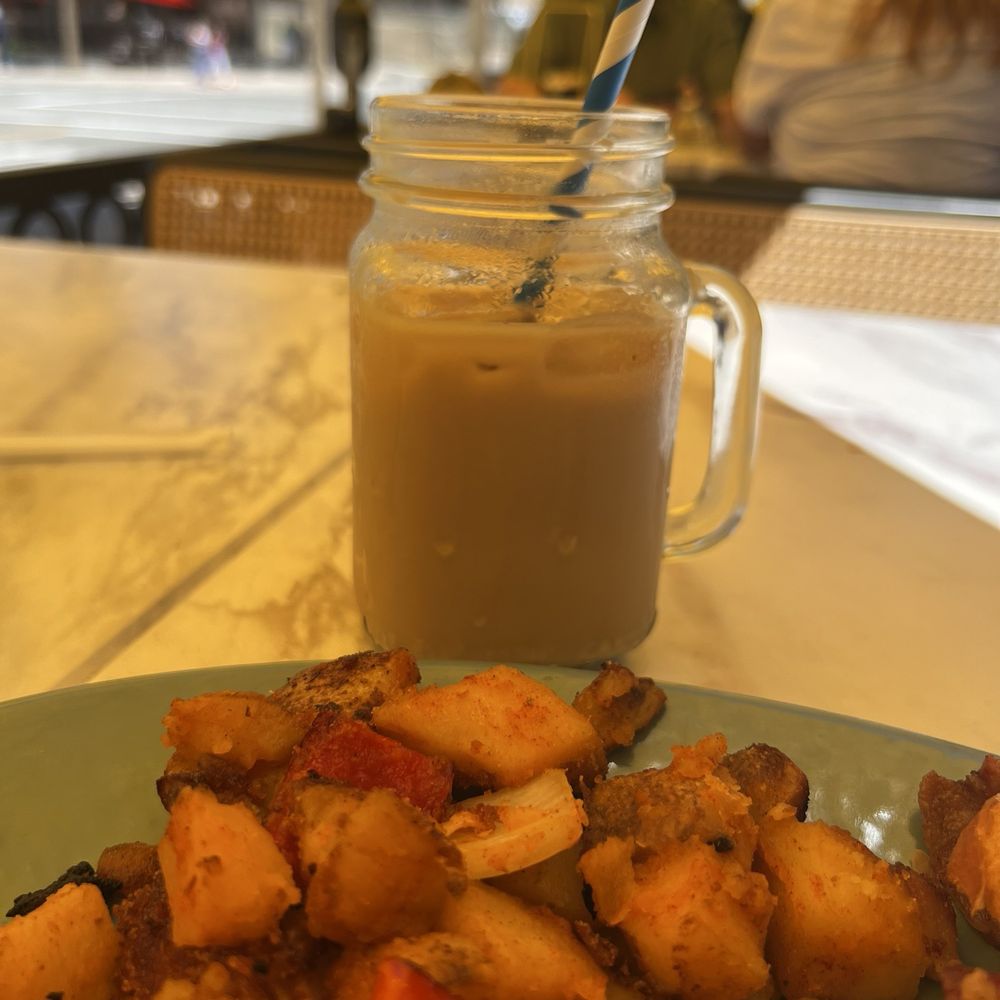 Haven Haus Cafe - Iced Latte and country potatoes - Breakfast & Brunch Near Me - Temecula, California Haven Haus Cafe - Iced Latte and country potatoes - Breakfast & Brunch Near Me - Temecula, California