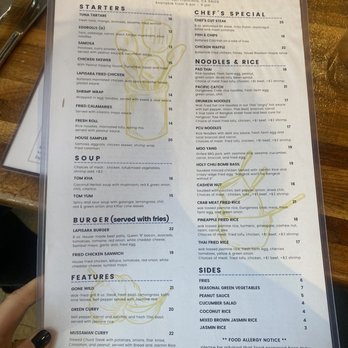 Lapisara Eatery - Menu November 2022 - Breakfast & Brunch Near Me - San Francisco, California