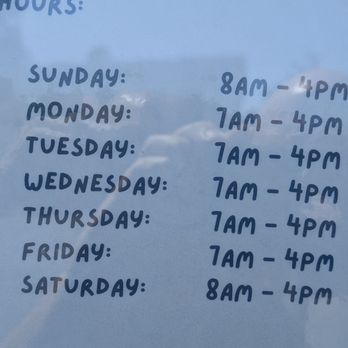 Thank You Coffee - Hours listed on the door. - Coffee & Tea Near Me - Anaheim, California Thank You Coffee - Hours listed on the door. - Coffee & Tea Near Me - Anaheim, California