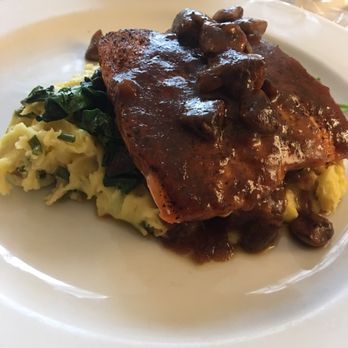 Copper Creek Restaurant - Sauce wasn't that great. They left the skin on the salmon which was slimy. - American Near Me - Golden, Colorado Copper Creek Restaurant - Sauce wasn't that great. They left the skin on the salmon which was slimy. - American Near Me - Golden, Colorado