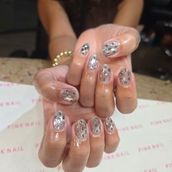 Pink Nails by Sarah