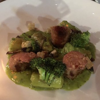 Trust - Pesto gnocchi with sausage - New American Near Me - San Diego, California