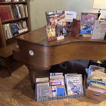 Dunaway Books - Baby grand and sheet music - Music & DVDs Near Me - Saint Louis, Missouri