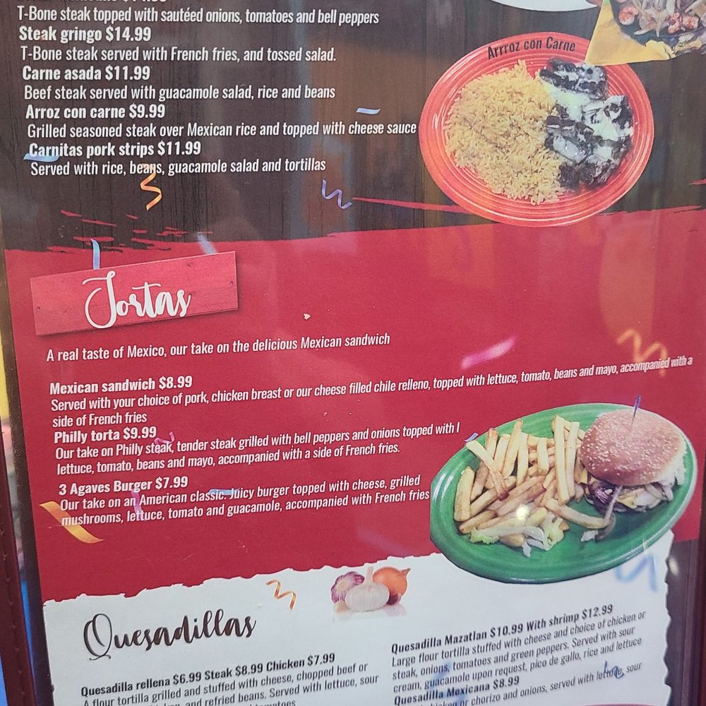 3 Agaves - Menu - Mexican Near Me - Indianapolis, Indiana 3 Agaves - Menu - Mexican Near Me - Indianapolis, Indiana