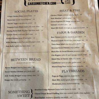 Carson Kitchen - New American Near Me - Salt Lake City, Utah Carson Kitchen - New American Near Me - Salt Lake City, Utah