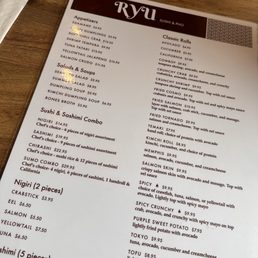 Menu Menu