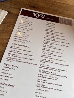Menu photo 4 RYU Memphis, TN Menu photo 4 RYU Memphis, TN