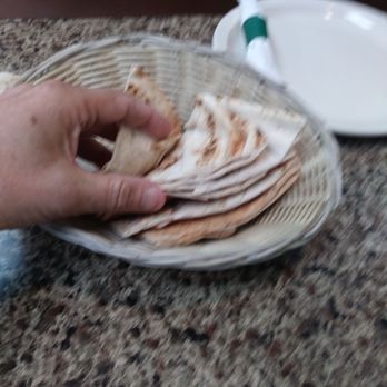 Beirut Restaurant - Ribbon like pita bread - Middle Eastern Near Me - Romulus, Michigan