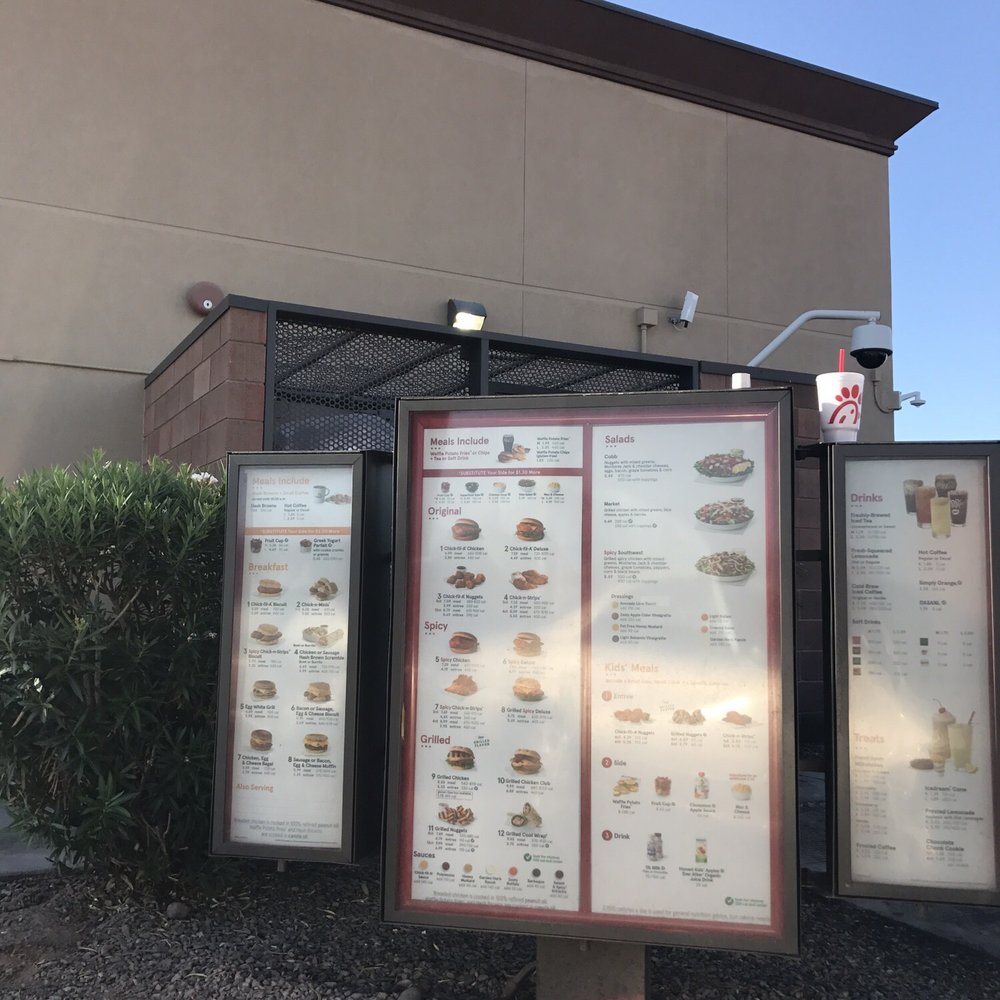 Chick-fil-A - Exterior drive through - Fast Food Near Me - Mesa, Arizona Chick-fil-A - Exterior drive through - Fast Food Near Me - Mesa, Arizona
