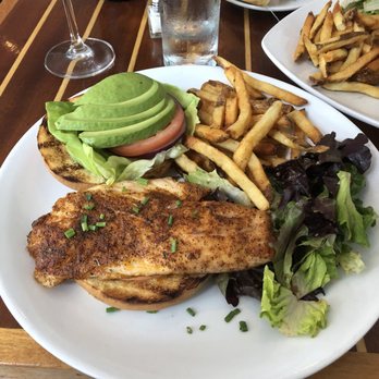 Blackfin Bistro - Blackfin Bistro Snapper sandwich with sliced Avocado. - Seafood Near Me - Key West, Florida Blackfin Bistro - Blackfin Bistro Snapper sandwich with sliced Avocado. - Seafood Near Me - Key West, Florida