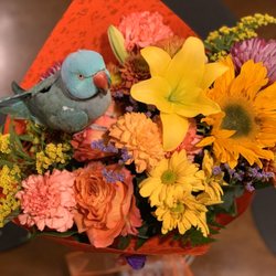Bartlett Flowers & Gifts - Bird loves flowers.