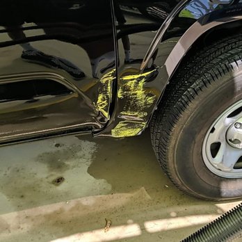 Roadrunner Paint, Body & Auto Repair - Before the repair - Body Shops Near Me - Austin, Texas