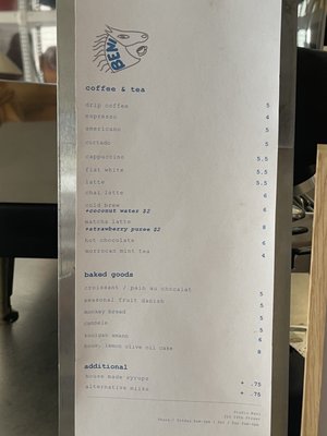 Menu photo 2 Beni Coffee Union City, NJ